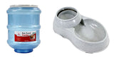 Automatic Water/Food Pet Dog Cat Puppy Dispenser Feeder Bowl Bottle 3.8