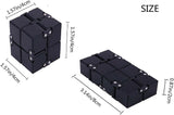 Infinity Cube Magic Puzzle Toy EDC Fidget ADD ADHD Anti Anxiety EA Stress Relief