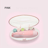 Electric Baby Nail Trimmer Infant Newborn Safe Grinder Clipper Tools Set