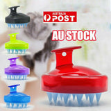 Shampoo Scalp Head Shower Massage Massager Cleaning Scrub Hair Brush Comb