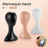 Plastic Female Mannequin Wig Hair Hat Scarf Manikin Head Model Display Stand