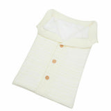 Newborn Baby Winter Wrap Blanket Knit Warm Sleep Bag Stroller Sleeping Sack