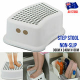 Step Stool Kids Non Slip Top & Base Lightweight Sturdy 36 x 24 x 13cm