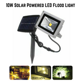 10W Solar Powered LED Flood Light