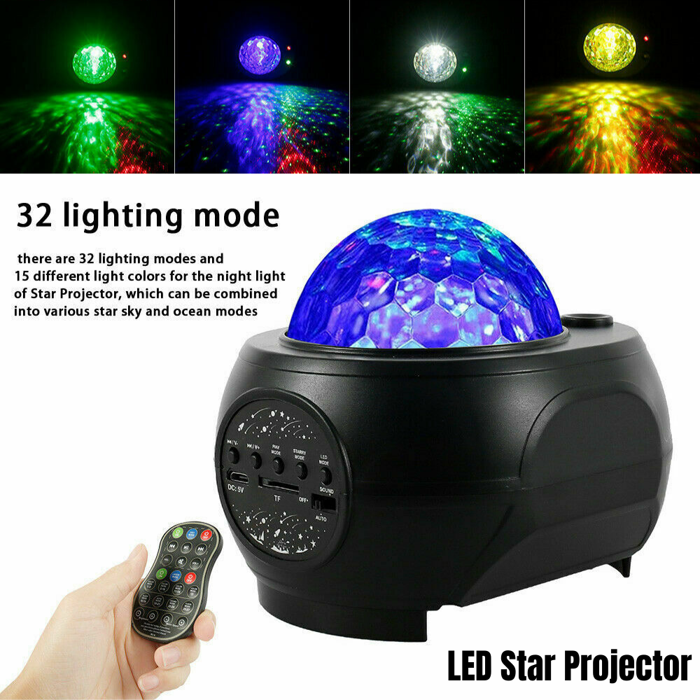 Led galaxy star projector light deals