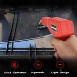 Plastic Welder Garage Tool Hot Staple Staplers Bumper Repair Welding Machine Kit
