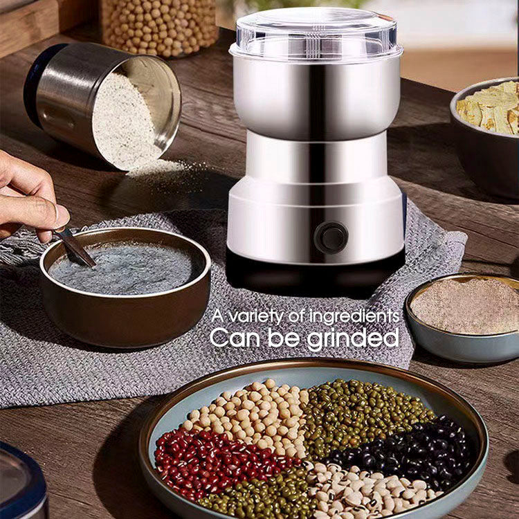 220V Electric Coffee Grinder Milling Nut Bean Spice Matte Blade