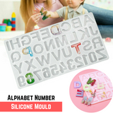 Alphabet Number Silicone Craft Mold