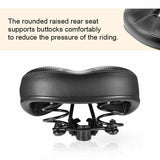Road MTB Mountain Bike Bicycle Seat Soft Padded Cushion Saddle Spring Cover
