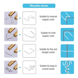 Plastic Welder Garage Tool Hot Staple Staplers Bumper Repair Welding Machine Kit