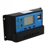 USB 20A 12V-24V Solar Panel Regulator Charge Controller
