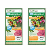2x Floral Foam Wet Brick Water Absorbent Green Flower Arrangement Craft