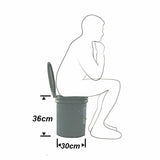 20L Toilet BUCKET Portable Outdoor Box Thunder Boom Travel Camping Bush Dunny