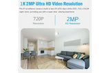 Panoramic 360° Wifi Camera Light E27 Bulb 1080P Security IP Camera Night Vision