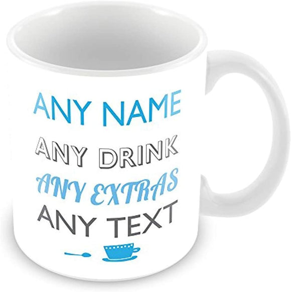 White Mug Teacup Gift