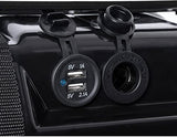 AGM Deep Cycle 130AH Battery Box Dual System 12V 100AH USB Ports Large Marine