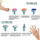 Electric Baby Nail Trimmer Infant Newborn Safe Grinder Clipper Tools Set