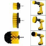 30PC Drill Brush Tub Clean Electric Grout Power Scrubber Cleaning Combo Tool Set