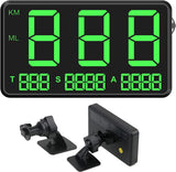 Universal HUD Head UP GPS Speedometer Digital Display Car Speed Warning Plug NEW