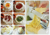 Pasta Noodle Maker Machine Cutter For Fresh Spaghetti Thickness Settings