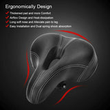 Road MTB Mountain Bike Bicycle Seat Soft Padded Cushion Saddle Spring Cover