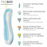 Electric Baby Nail Trimmer Infant Newborn Safe Grinder Clipper Tools Set