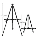 1.8M Easel Adjustable Tripod Sketch Painting Stand