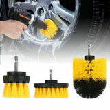 30PC Drill Brush Tub Clean Electric Grout Power Scrubber Cleaning Combo Tool Set
