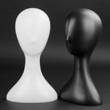 Plastic Female Mannequin Wig Hair Hat Scarf Manikin Head Model Display Stand