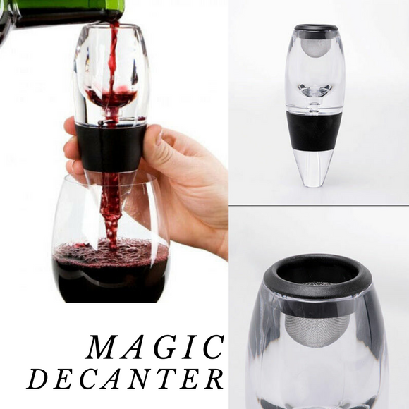 Magic Decanter Essential RED Wine Aerator and Sediment Filter