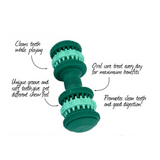 Mint Chew Toy Fresh Breath Rubber Dumbbell VitaPet Dog Clean Teeth