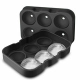 Large Ice Cube Tray Ball Maker Big Silicone Mold Sphere Whiskey Round Mould