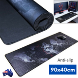 40x90cm World Map Gaming Mousepad Mat LARGE