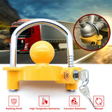 Trailer Parts Hitch Lock Coupling Universal Tow Ball Caravan Camping Anti Theft