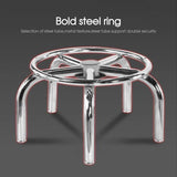 Round Low Roller Seat Stool Small Stool with Wheels Pulley Ottoman Comfortable