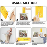 Picture Hanging tool Tools Frame Hanger Easy Wall Photo Hanging Level Ruler