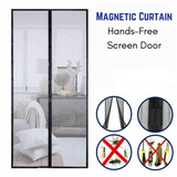 Magnetic Door Mesh Fly Screen Magic Magna Mosquito Bug Curtain