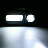 4 Modes COB LED Headlight USB Rechargeable Headlamp Head Light Torch Flashlight
