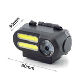 4 Modes COB LED Headlight USB Rechargeable Headlamp Head Light Torch Flashlight