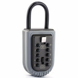 10-Digit Combination Lock Key Safe Storage Box Padlock Home Security