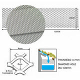 10M Gutter Guard Aluminium Deluxe Leaf Mesh Keeps The Leafs Out
