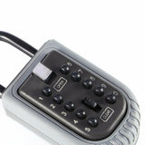 10-Digit Combination Lock Key Safe Storage Box Padlock Home Security