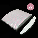30pcs Double Sided Pedicure Nail Files 100 180 Grit Manicure Nail Care