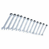 12Pcs 8MM-22MM Ratchet Spanner Set & Rolling Bag Hand Tool Kit