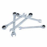 12Pcs 8MM-22MM Ratchet Spanner Set & Rolling Bag Hand Tool Kit