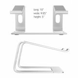 Universal Ergonomic Aluminium Cooling Elevator for Laptop Stand Portable 11-17'