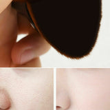 Black + Pink High-Density Seamless Foundation Brush Makeup