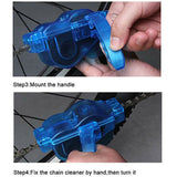 Bicycle Bike Chain Wheel Cleaner Cycling MTB Scrubber Cleaning Brushes Wash Tool