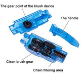 Bicycle Bike Chain Wheel Cleaner Cycling MTB Scrubber Cleaning Brushes Wash Tool