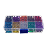 100x Standard Auto Film Fuse Box Cover Car Insurance Chip Insert 2-35A w/ Box